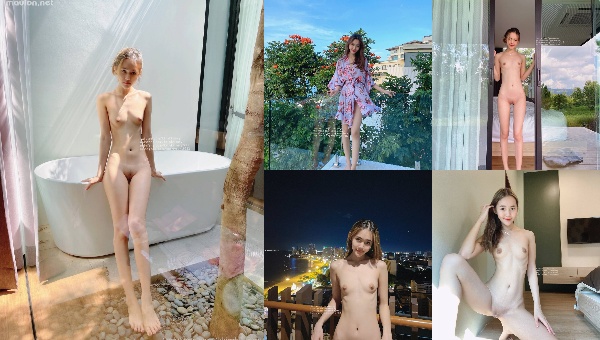 色情照片：喜歡展示無毛陰戶的女孩