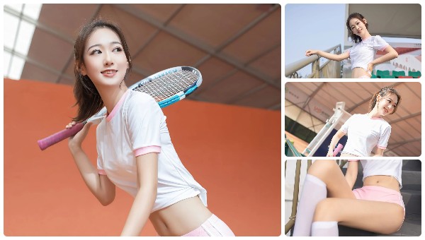 送給兄弟們一套美女打網球的照片集 (145P)