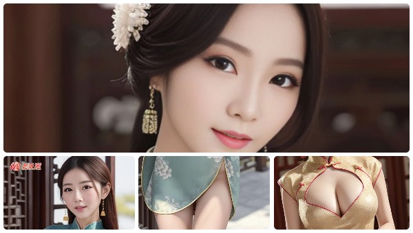 這位美艷女孩是由AI生成的