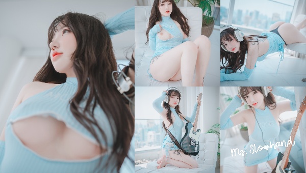 藝術情色照：可愛女孩與鋼琴