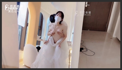果冻传媒.FSOG-021.婚纱换装大作战-粉色情人